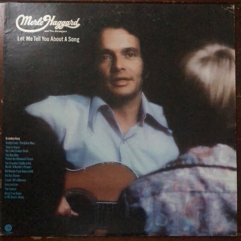 Merle Haggard Let Me Tell You About A Song Vinyl Lp '72
